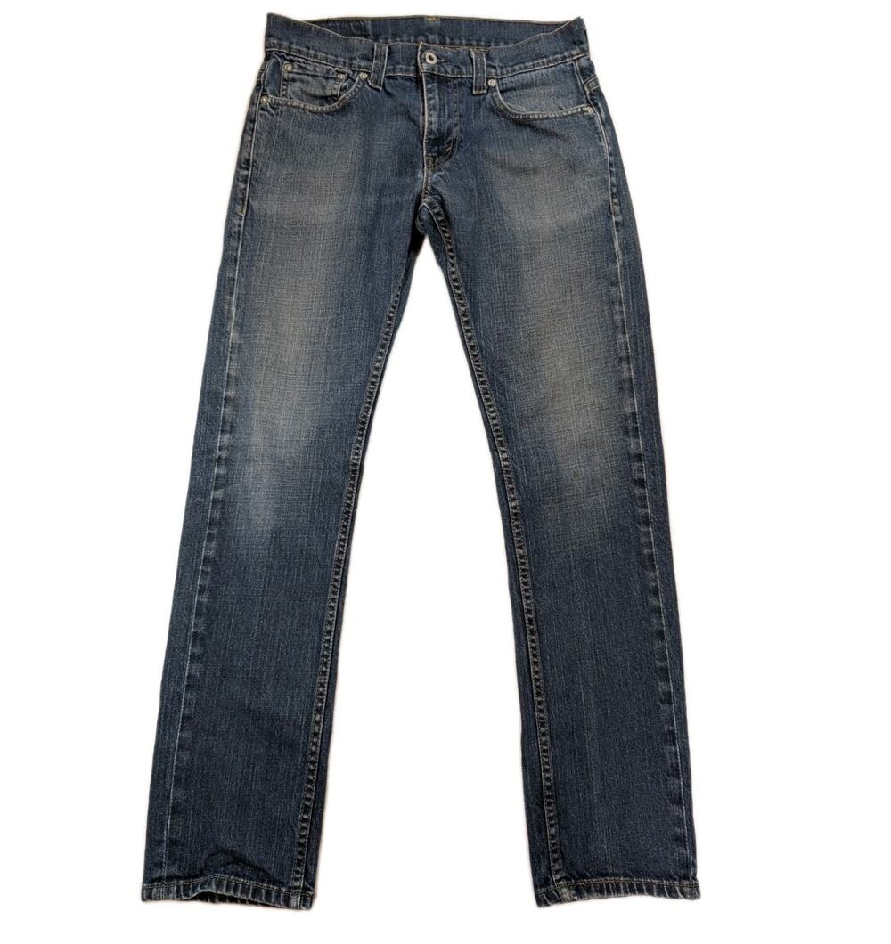 Levi's 511 Slim Fit Jeans Mens 30x30 Medium Wash Stretch Everyday Classic Denim